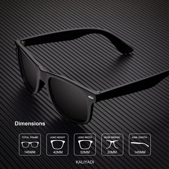 Polarized Sunglasses Men Women Semi-Rimless UV Block Driving Sport Clear View main image 6